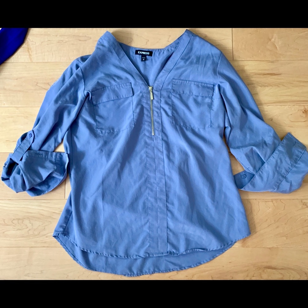 Express Two Pocket Zip Chelsea Popover